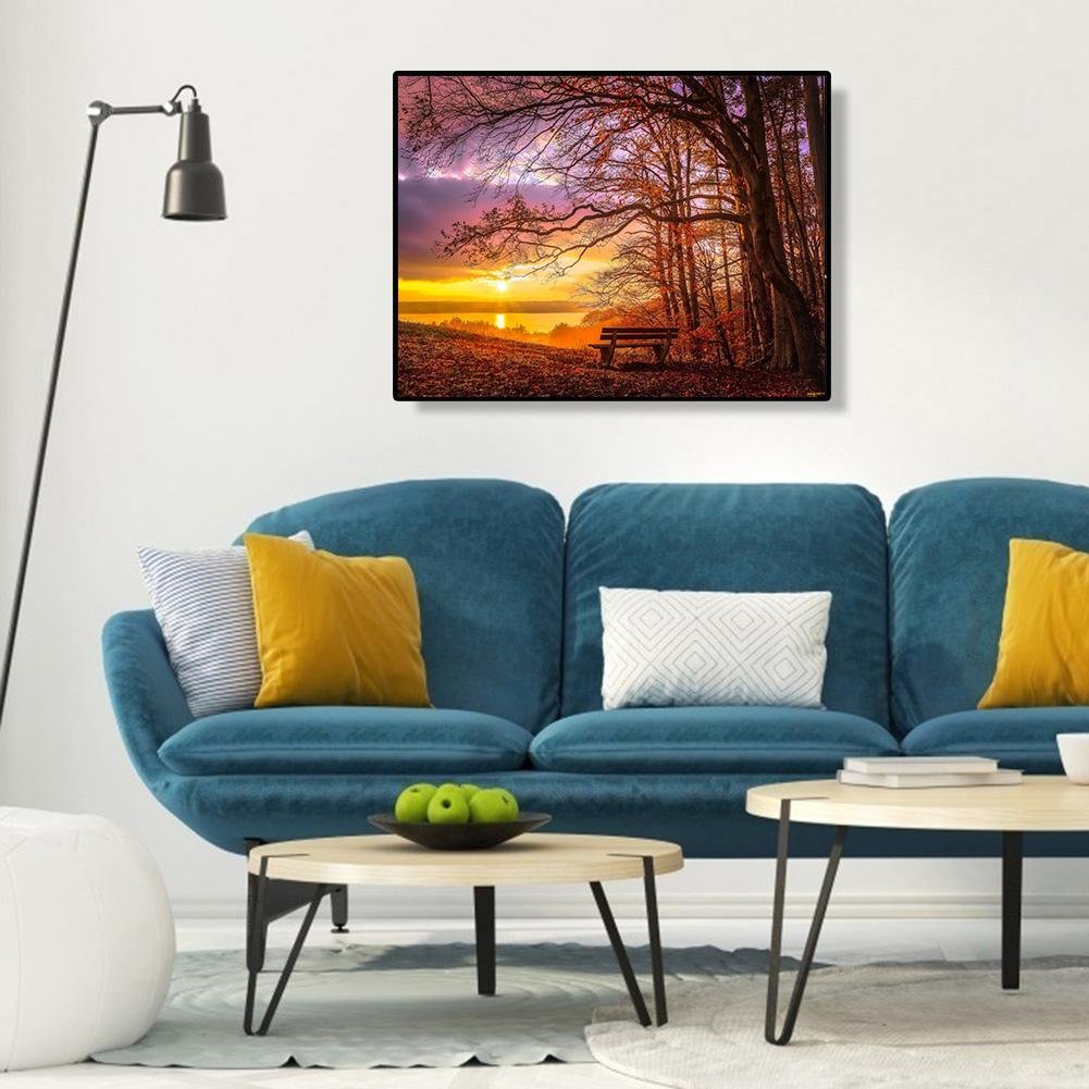 Diamond Painting - Full Round - Beautiful Sunset B