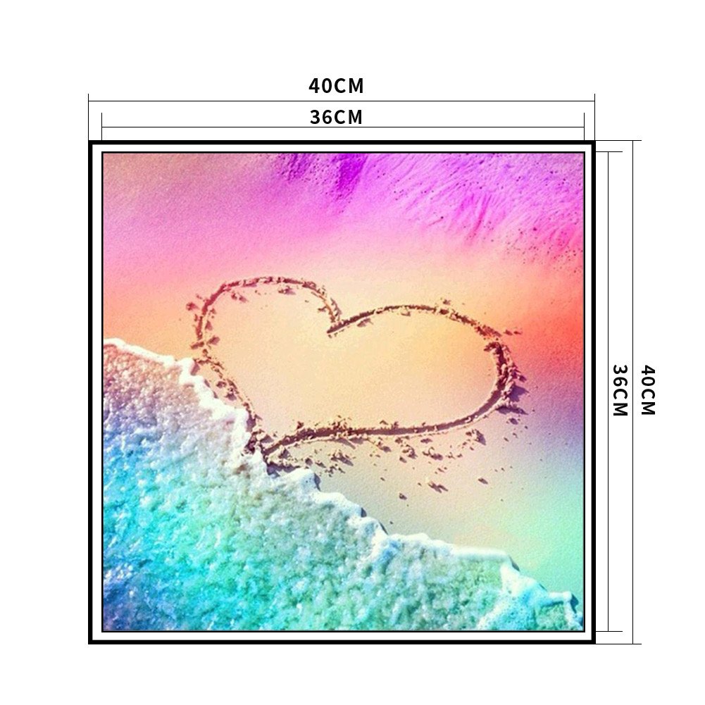 11ct Stamped Cross Stitch - Sea Love(40*40cm)