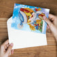 DIY Diamond Painting Greeting Card - Bird A