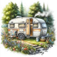 Camping Car Diamond Painting