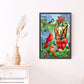 Cardinal by The Light Christmas Diamond Painting