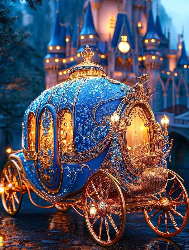 Carriage diamond painting