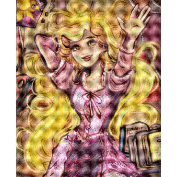 Cartoon Beauty Diamond Painting 8