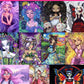 Diamond Painting - Full Round / Square - Cartoon Beauty