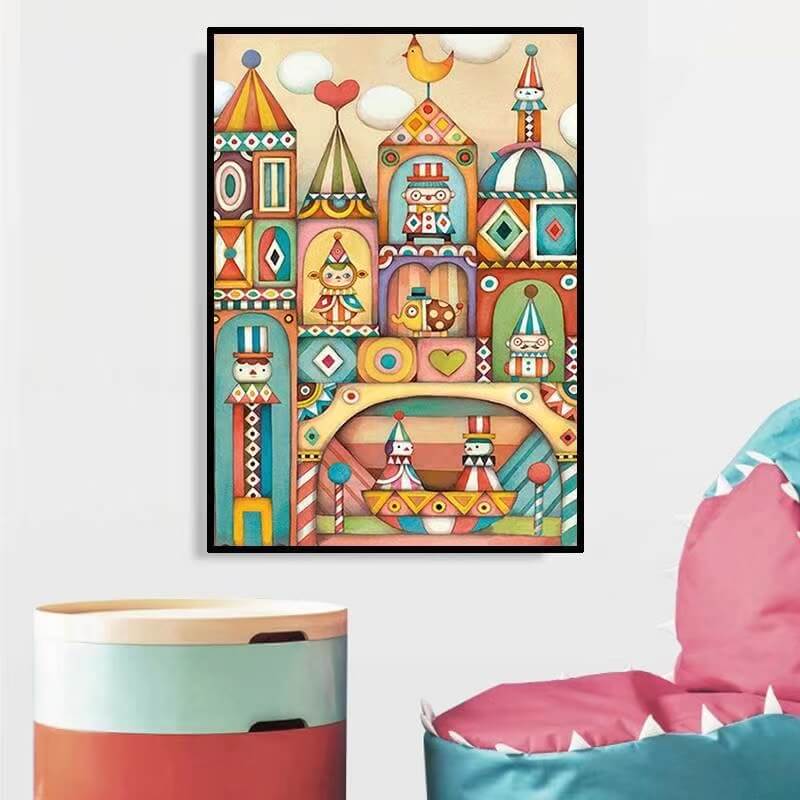 Fairy Tale Castles diy diamond art kit