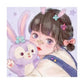 cartoon diamond painting art stellaLou girl