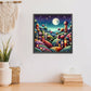 cartoon house diamond art kit