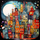 Cartoon House 5D DIY Diamond Painting Kit