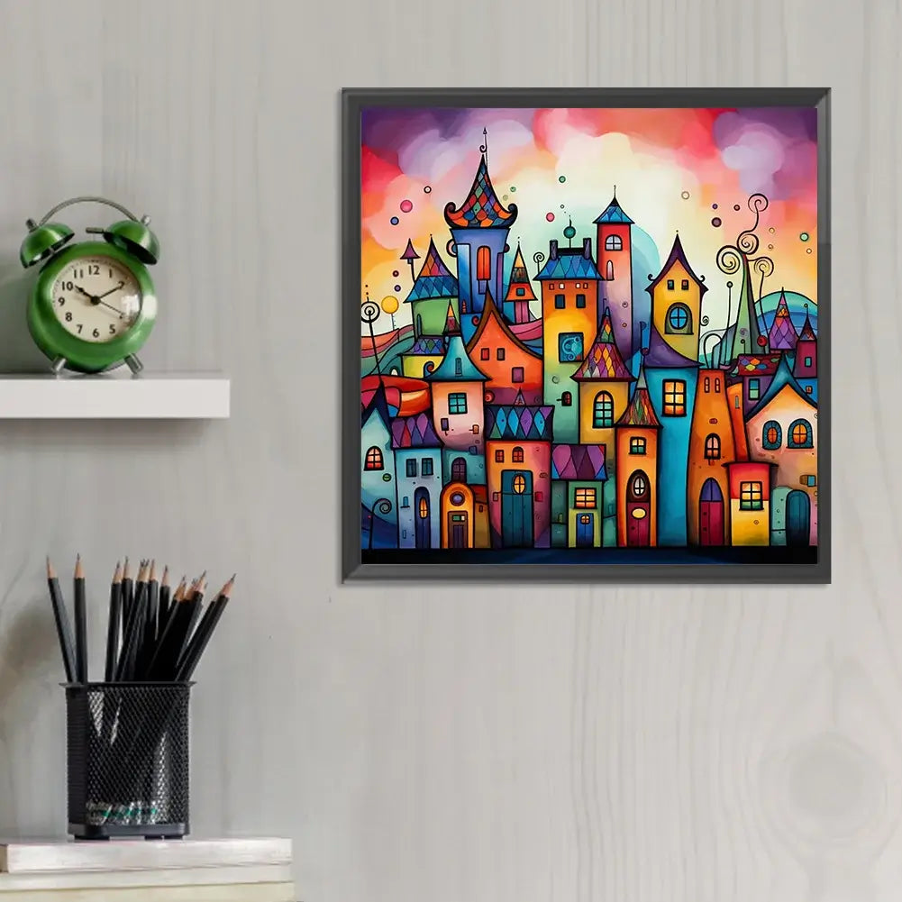 Cartoon House 5D DIY Diamond Painting
