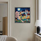 cartoon house diamond painting kit