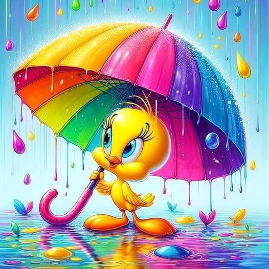 Cartoon Litle Duckling Diamond Painting