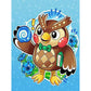 Diamond painting - Full Round / Square - Cartoon Owl A
