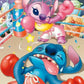 Cartoon Stitch Boxing diamond art