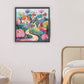 cartoon village diamond painting kit