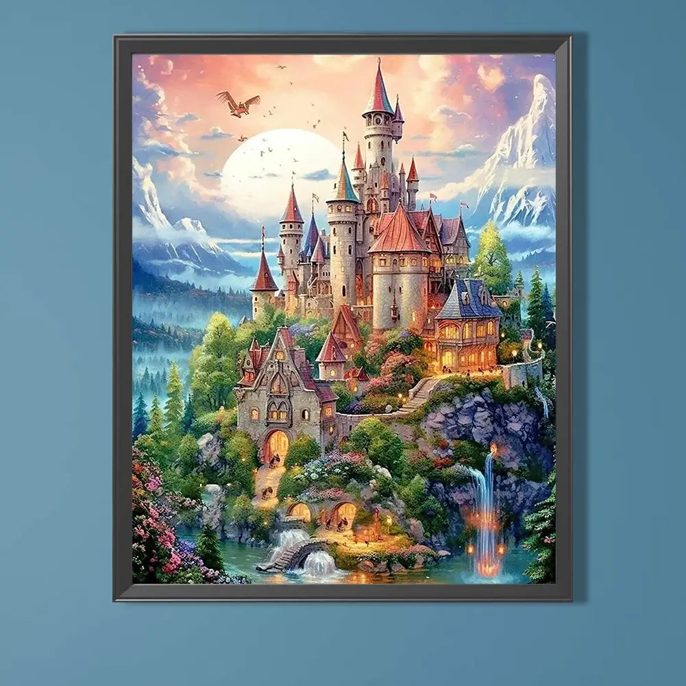The Castle 5D DIY Diamond Painting Kit