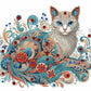 DIY Cat Crystal Rhinestone Diamond Art