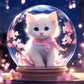 5D DIY Diamond Painting Kit - Full Round / Square - Bubble Cats