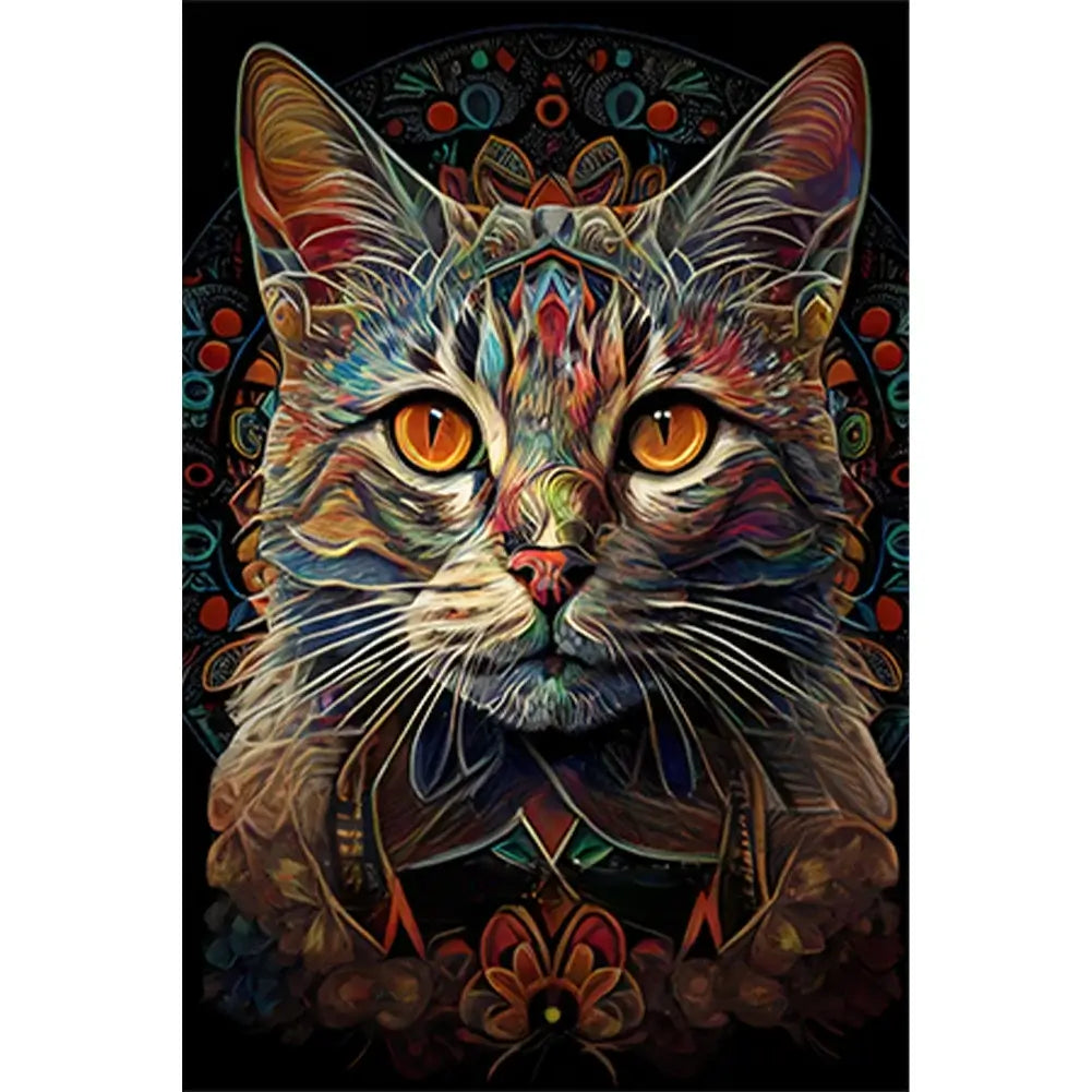 5D DIY Diamond Painting - Full Round / Square - Black Cat