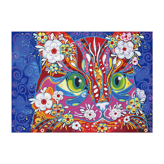 cat uminous diamond painting kit