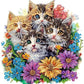 Cats Crystal Rhinestone Diamond Painting Kit