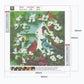 Diamond Painting - Full Round - Flower Bird C