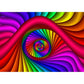 5D Diy Diamond Painting Kit Full Round Beads Colorful Screw Thread