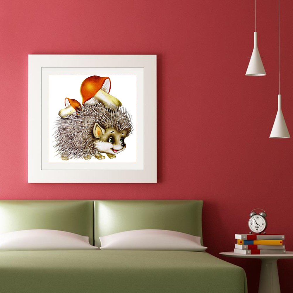 Diamond Painting - Full Round - Hedgehog D