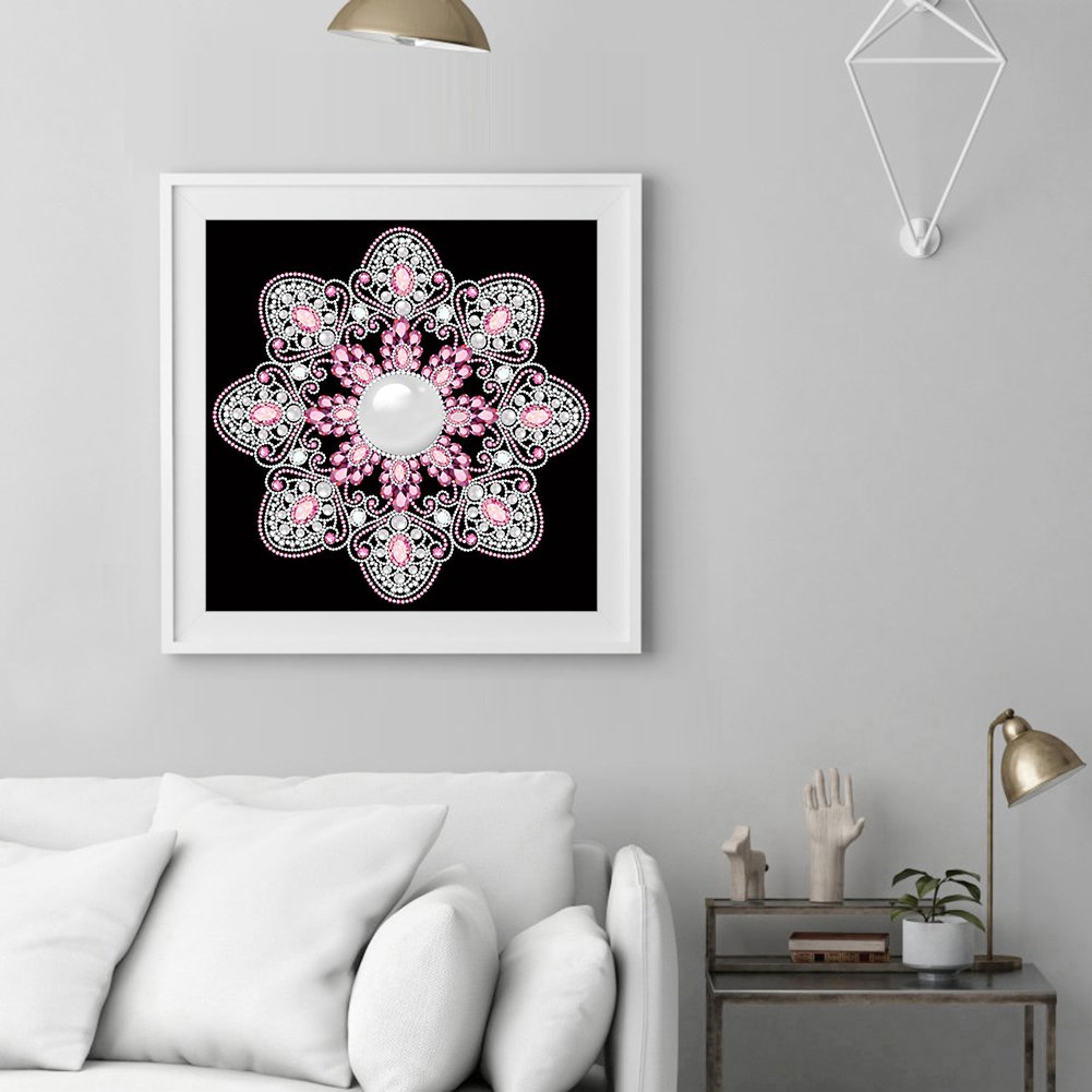 Diamond Painting - Crystal Round - Datura
