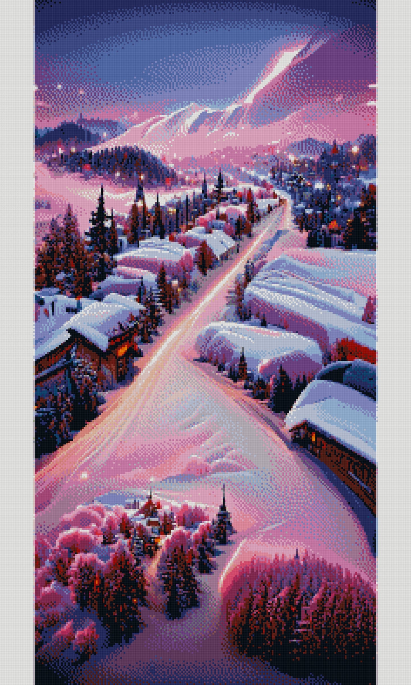 Full Round/Square Diamond Painting Kits V | Scenery 40x70cm 50x80cm