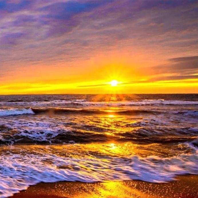 Diamond Painting - Full Round - Sea Sunrise