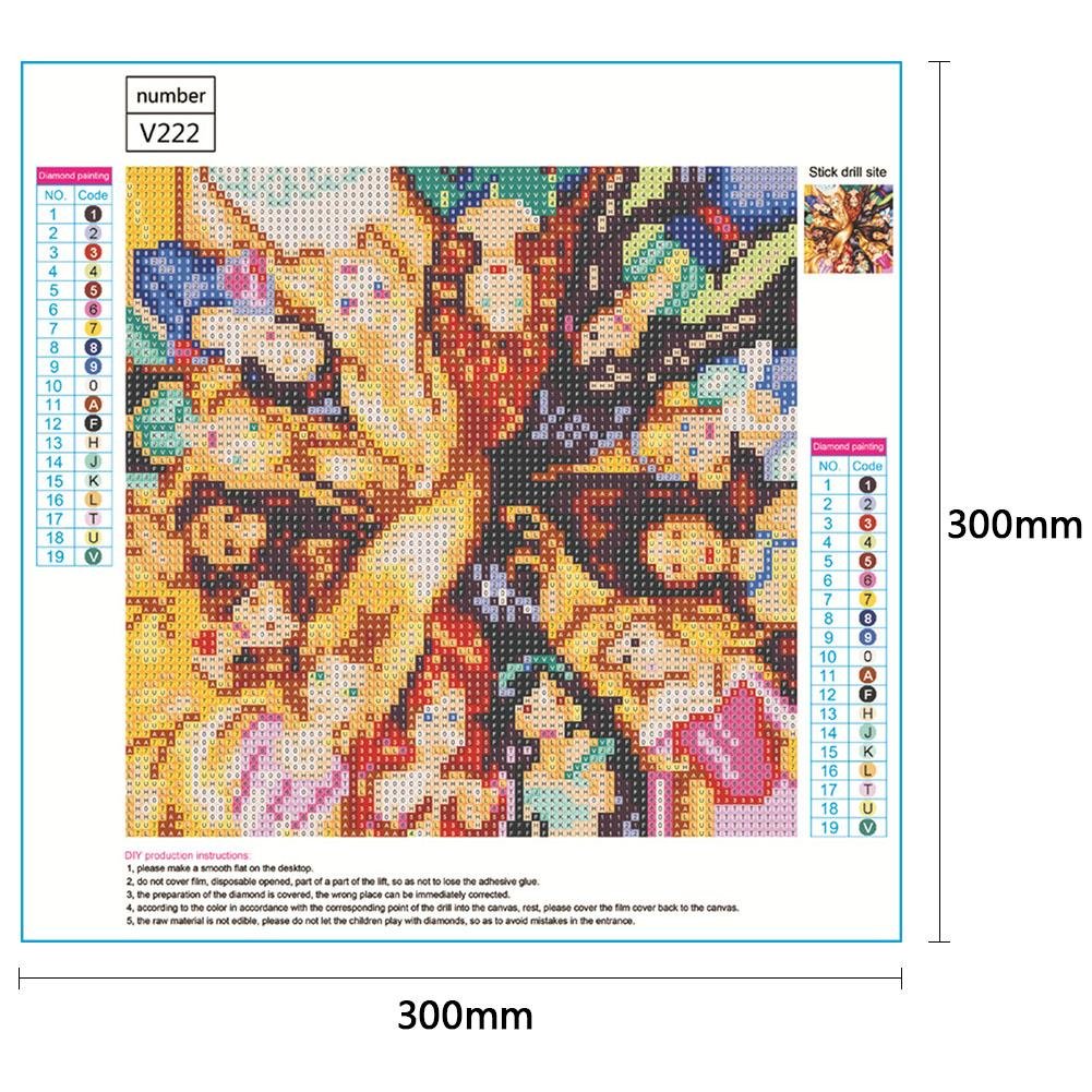 5D DIY Diamond Painting Kit - Full Round - Fairy Tale Dolls