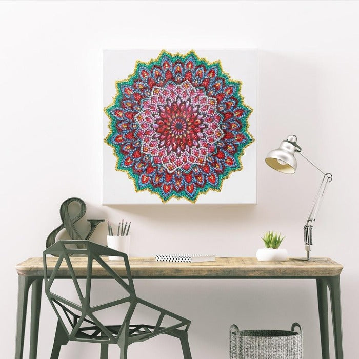 5D Diamond Beads Art Craft Geometric Mandala