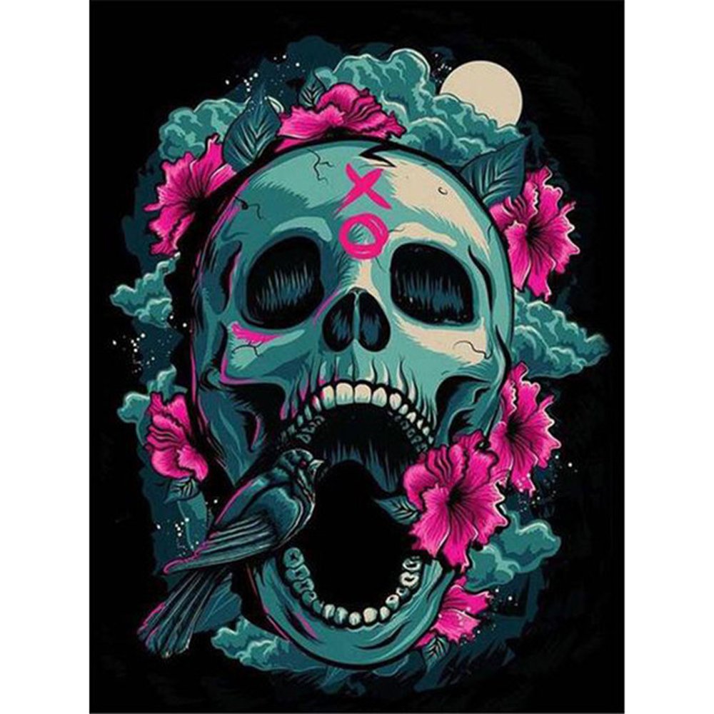 Diamond Paintings Art Full Drill Skull Head