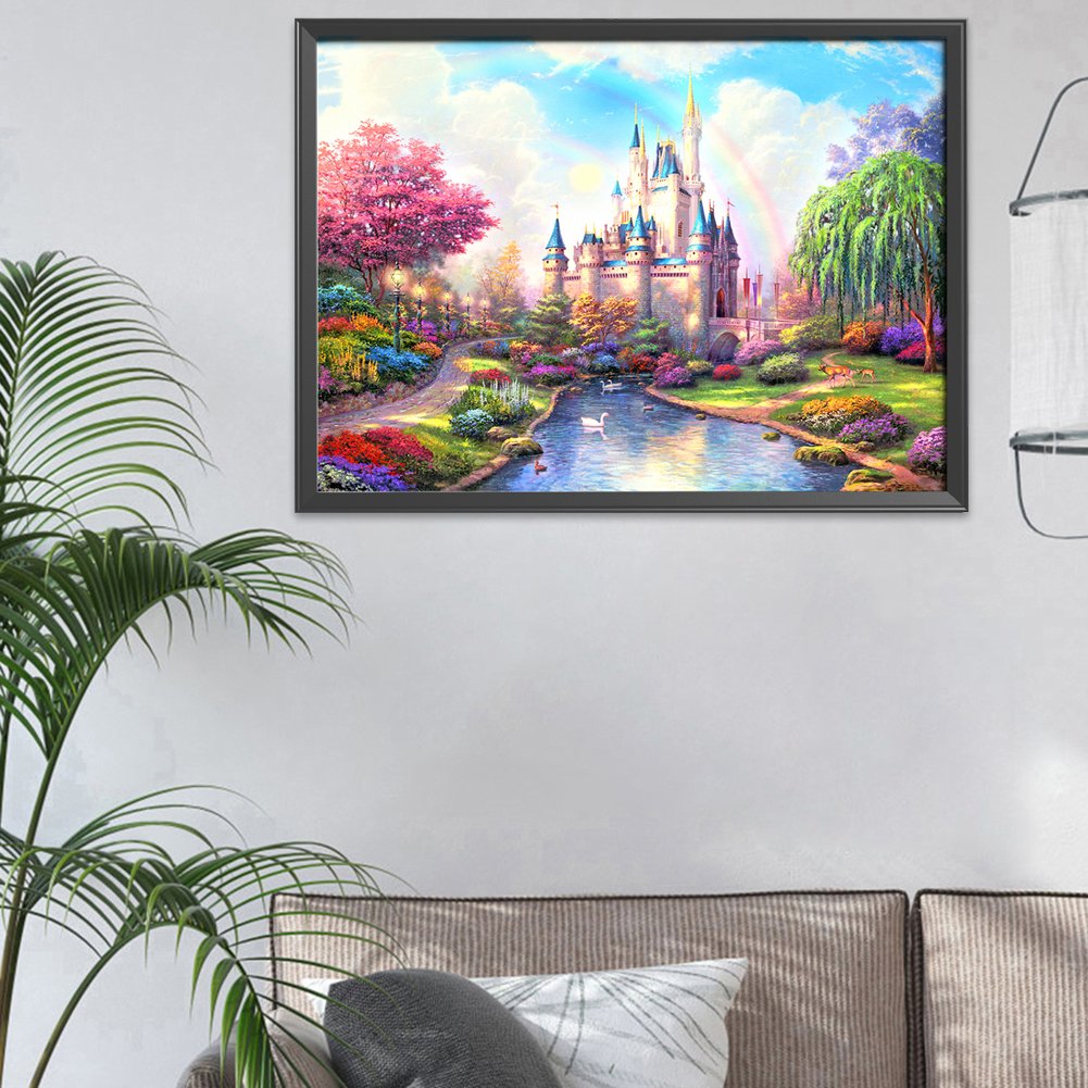 11ct Stamped Cross Stitch - Castle (72*55cm)