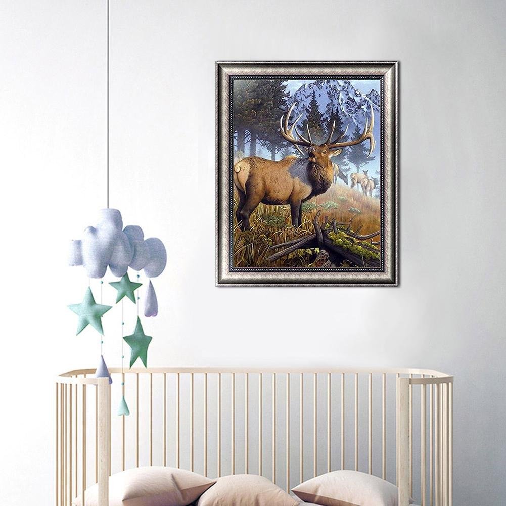 Diamond Painting - Full Round - Logy Elk