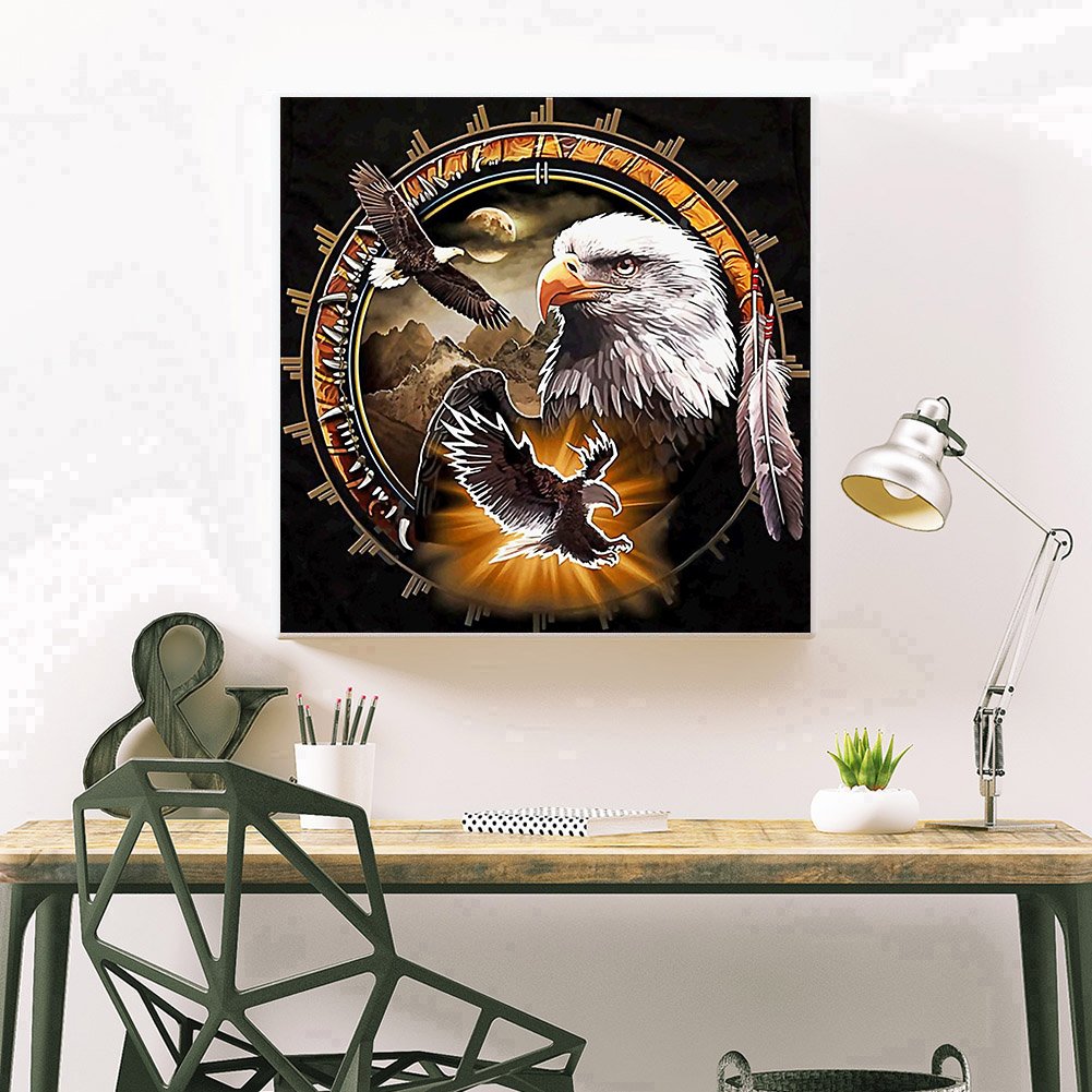 Diamond Painting - Full Round - Eagle (40*40cm) C