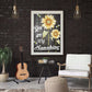 Paint By Number - Oil Painting - Sunflower Saying (40*50cm) B