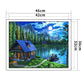 11ct Stamped Cross Stitch - Quiet Town(63*120cm)
