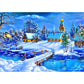 Diamond Painting - Partial Round - Snow View