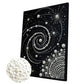DIY Pearl Painting With Frame - Handmade Self-Adhesive Pearls - Starry Sky (30*40cm)