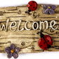 5D Diy Diamond Painting Kit Full Round Beads Welcome Sign