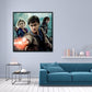 11ct Stamped Cross Stitch kit - Harry Potter And The Deathly Hallows