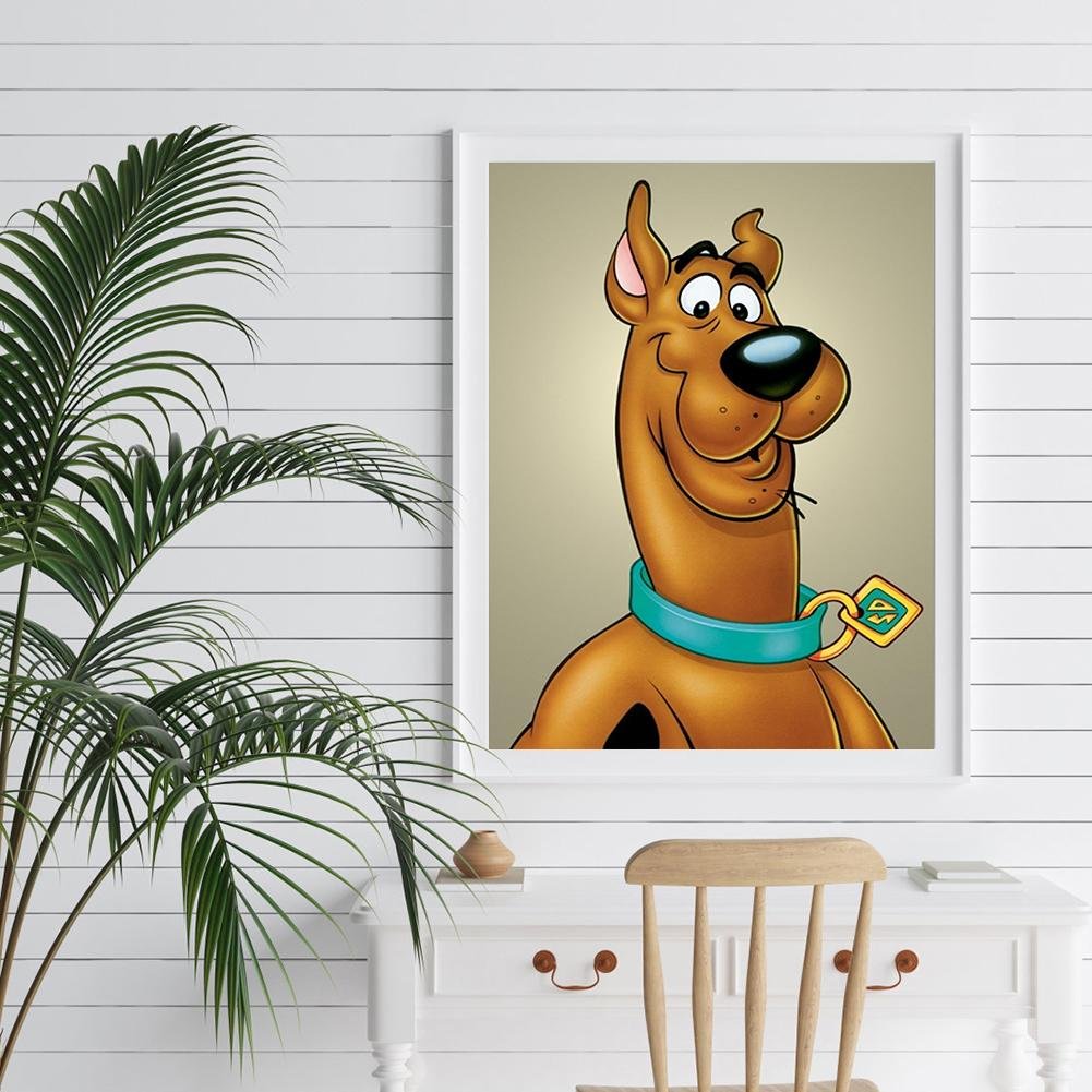 Diamond Painting - Full Round - Scooby Dog