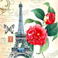 Diamond Painting - Full Round / Square - Eiffel Tower Stamp