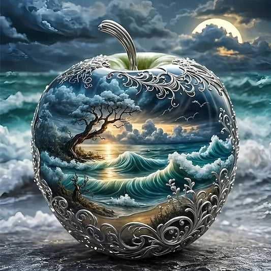 Diamond Painting - Full Round / Square - Apple View