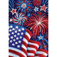 5D Diy Diamond Painting Kit Full Round Beads Flag Banner