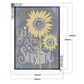 Luminous DIY 5D Crystal Rhinestone Diamond Painting Kit You are My Sunshine