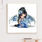 5D DIY Diamond Painting Kit - Full Round - Cute Big Eyes Doll B