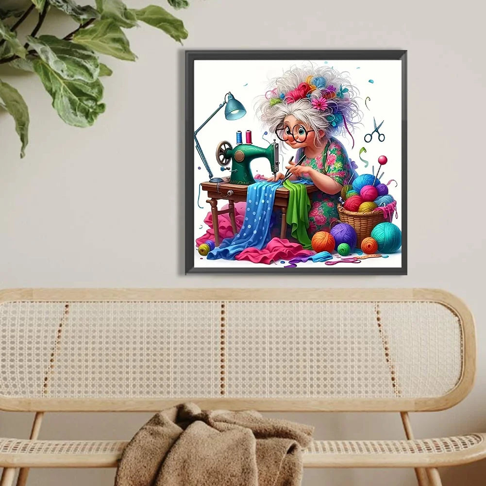 Diamond Painting - Full Round / Square - Granny Is Sewing