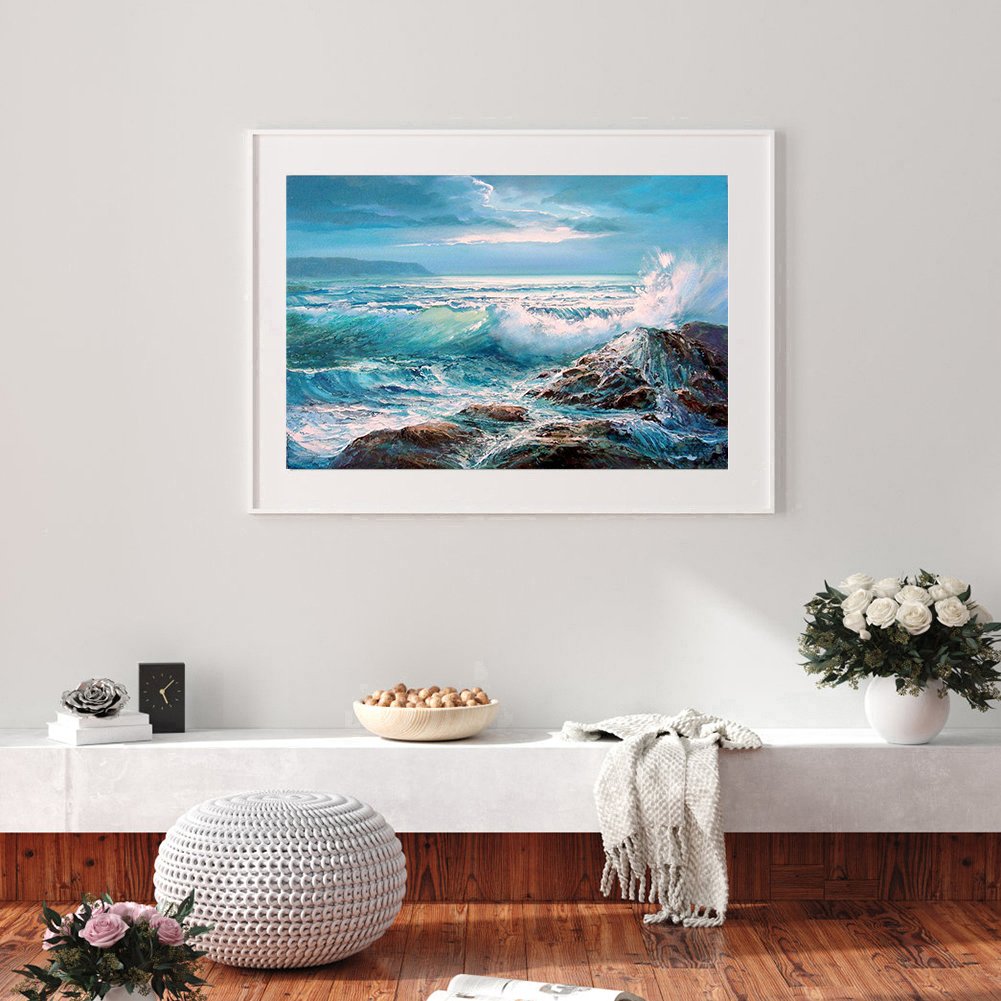 Paint By Number - Oil Painting - Sea (40*50cm)